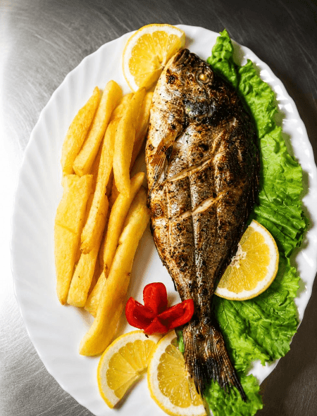 Sea Salt Baked Sea Bass